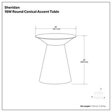 Load image into Gallery viewer, Sheridan - Handcrafted Metal Accent Table