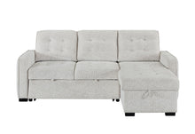 Load image into Gallery viewer, U0707 - Reversible Sofa Bed With Drop Down Table And USB - Beige