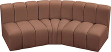 Load image into Gallery viewer, Arc - Faux Leather 3 Piece Modular Corner Sofa