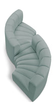 Load image into Gallery viewer, Arc - Faux Leather 4 Piece Curved Modular Sofa