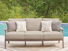 Load image into Gallery viewer, Grover Beach - Sofa With Cushion - Driftwood