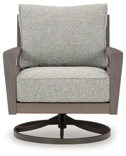 Load image into Gallery viewer, Hillside Barn - Swivel Lounge W/ Cushion - Gray / Brown