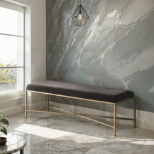 Load image into Gallery viewer, Valley - Bench With Gold Frame