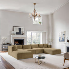 Load image into Gallery viewer, Shaggy - 6 Piece Modular Sectional With 2 Ottomans