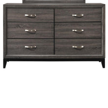 Load image into Gallery viewer, Crown Mark Akerson 6 Drawer Dresser in Grey image