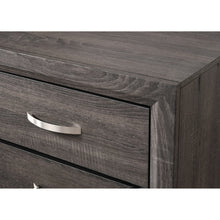 Load image into Gallery viewer, Crown Mark Akerson 2 Drawer Nightstand in Grey