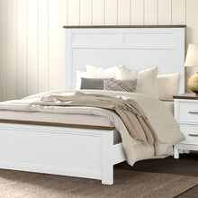 Load image into Gallery viewer, Pinetop Twin & Full Bed White & Blue