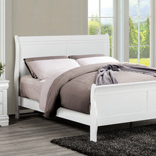 Load image into Gallery viewer, Louis Philippe Full, Twin, Full, & King Bed Black, Grey, Brown & White
