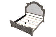 Load image into Gallery viewer, Galaxy Home Grace Queen Bed in Gray
