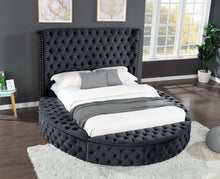 Load image into Gallery viewer, Galaxy Home Hazel King Bed in Black image