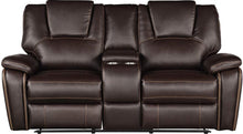 Load image into Gallery viewer, Galaxy Home Hong Kong Power Reclining Loveseat in Brown image
