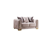 Load image into Gallery viewer, Galaxy Home Impreza Loveseat in Cream image