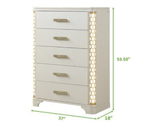 Load image into Gallery viewer, Galaxy Home Jasmine Chest in Beige