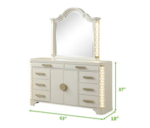 Load image into Gallery viewer, Galaxy Home Jasmine Dresser with LED - Ego Home Furniture