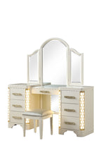 Load image into Gallery viewer, Galaxy Home Jasmine Vanity Set in Beige image