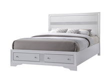 Load image into Gallery viewer, Galaxy Home Matrix King Bed in White image