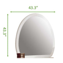 Load image into Gallery viewer, Galaxy Home Laura Mirror in White