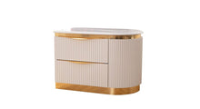 Load image into Gallery viewer, Galaxy Home Laura Gold Detailed Right Nightstand image
