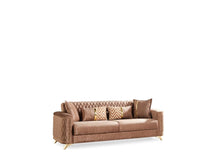 Load image into Gallery viewer, Galaxy Home Luna Sleeper Sofa in Copper image