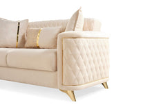 Load image into Gallery viewer, Galaxy Home Luna Loveseat in Ivory - Ego Home Furniture