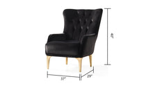 Load image into Gallery viewer, Galaxy Home Lust Chair in Black - Ego Home Furniture
