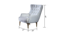 Load image into Gallery viewer, Galaxy Home Lust Chair in Off White - Ego Home Furniture