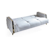 Load image into Gallery viewer, Galaxy Home Lust Sleeper Sofa in Off White - Ego Home Furniture