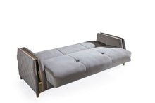 Load image into Gallery viewer, Galaxy Home Lust Sleeper Sofa in Taupe