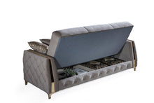 Load image into Gallery viewer, Galaxy Home Lust Sleeper Sofa in Taupe