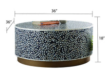 Load image into Gallery viewer, Galaxy Home Modern Luxe Coffee Table in Navy