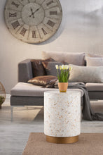 Load image into Gallery viewer, Galaxy Home Modern Luxe End Table in Ivory
