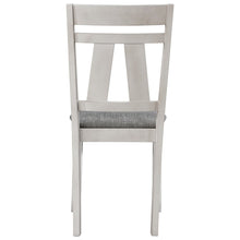 Load image into Gallery viewer, Crown Mark Maribelle Side Chair in Chalk/Grey (Set of 2)
