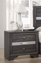 Load image into Gallery viewer, Galaxy Home Matrix 3 Drawer Nightstand in Gray GHF-808857668363 image