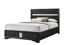 Load image into Gallery viewer, Galaxy Home Matrix King Bed in Black image