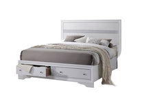Load image into Gallery viewer, Galaxy Home Matrix King Bed in White