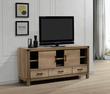 Load image into Gallery viewer, Crown Mark Furniture Matteo 3 Drawer TV Stand in Brown