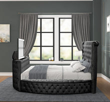 Load image into Gallery viewer, Galaxy Home Maya King Bed in Black - Ego Home Furniture