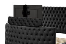 Load image into Gallery viewer, Galaxy Home Maya King Bed in Black