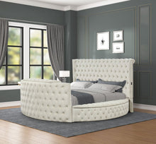 Load image into Gallery viewer, Galaxy Home Maya Queen Bed in Cream