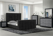 Load image into Gallery viewer, SERENITY/EMMA ONYX QUEEN BED GROUP