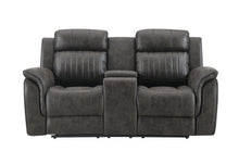 Load image into Gallery viewer, U8517 GREY RECLINING SOFA/CONSOLE RECLINING LOVESEAT/GLIDER RECLINER