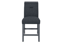 Load image into Gallery viewer, MONACO DARK GREY BAR TABLE AND 8 MONACO DARK GREY BAR STOOLS