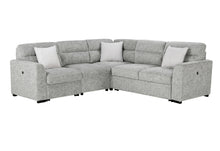 Load image into Gallery viewer, U9401 NICKEL SOFA BED SECTIONAL WITH 3 PILLOWS