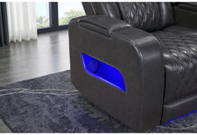 Load image into Gallery viewer, U8611 BLANCHE CHARCOAL P2 PWR REC SOFA/PWR CONSOLE REC LOVESEAT
