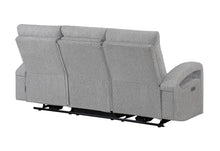 Load image into Gallery viewer, U6611 GREY 15 POWER RECLINING SOFA WITH LED