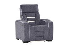 Load image into Gallery viewer, U1895 GREY P2 RECLINER WITH IS AND LED