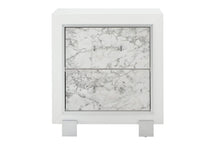 Load image into Gallery viewer, SANTORINI WHITE NIGHTSTAND