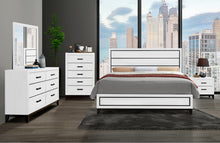 Load image into Gallery viewer, KATE WHITE FULL BED GROUP