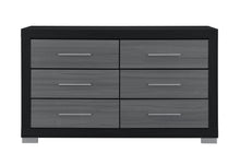 Load image into Gallery viewer, EMMA BLACK/GREY DRESSER