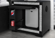 Load image into Gallery viewer, SOLEIL CHARCOAL QUEEN BED GROUP WITH COOLER AND SPEAKER
